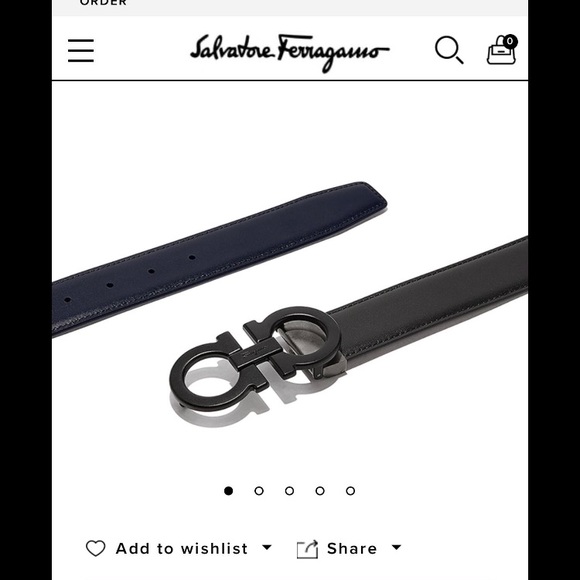 Salvatore Ferragamo Belt New - Picture 2 of 6